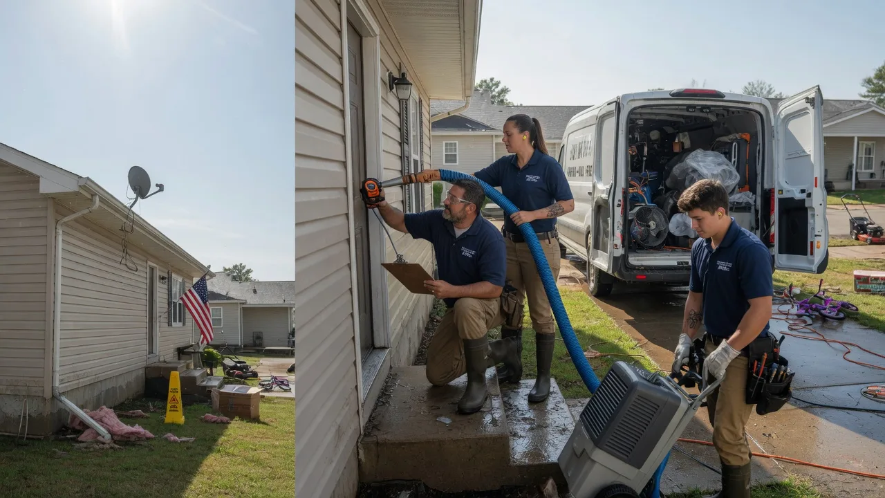 Ceiling Water Damage Restoration in Lawrence, PA near me